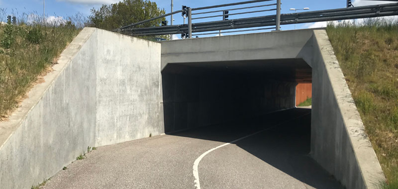 Tunnel i Herning anti graffiti beskyttet