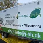 Trailer afrenset for graffiti