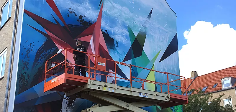 AB Monten gavlmaleri beskyttes imod graffiti v2