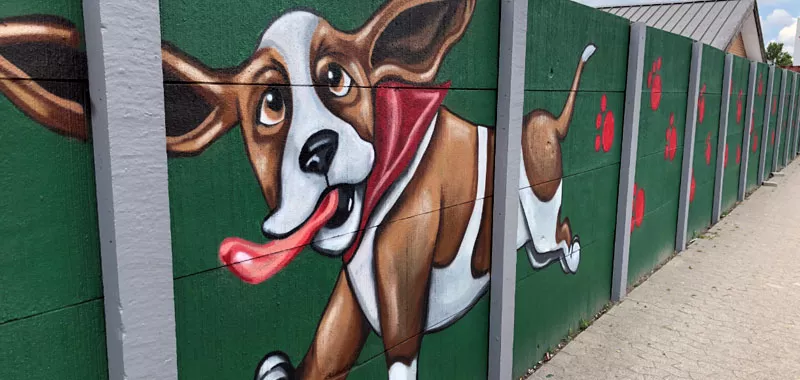 Dyrevaernet facade beskyttet mod graffiti