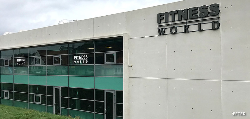 Fitness World efter afrensning facade2