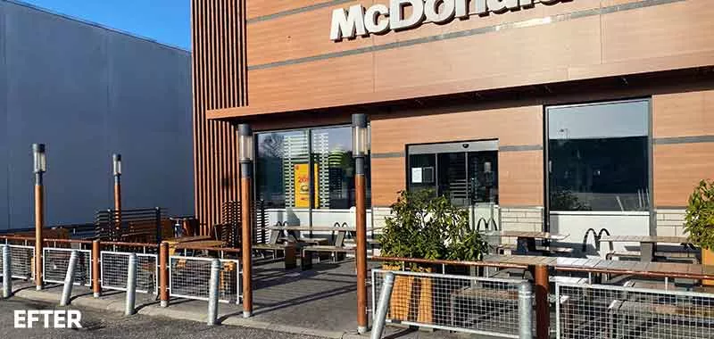 Tyggegummi fjernet McDonalds efter 1